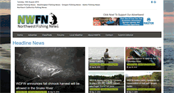Desktop Screenshot of nwfishingnews.com